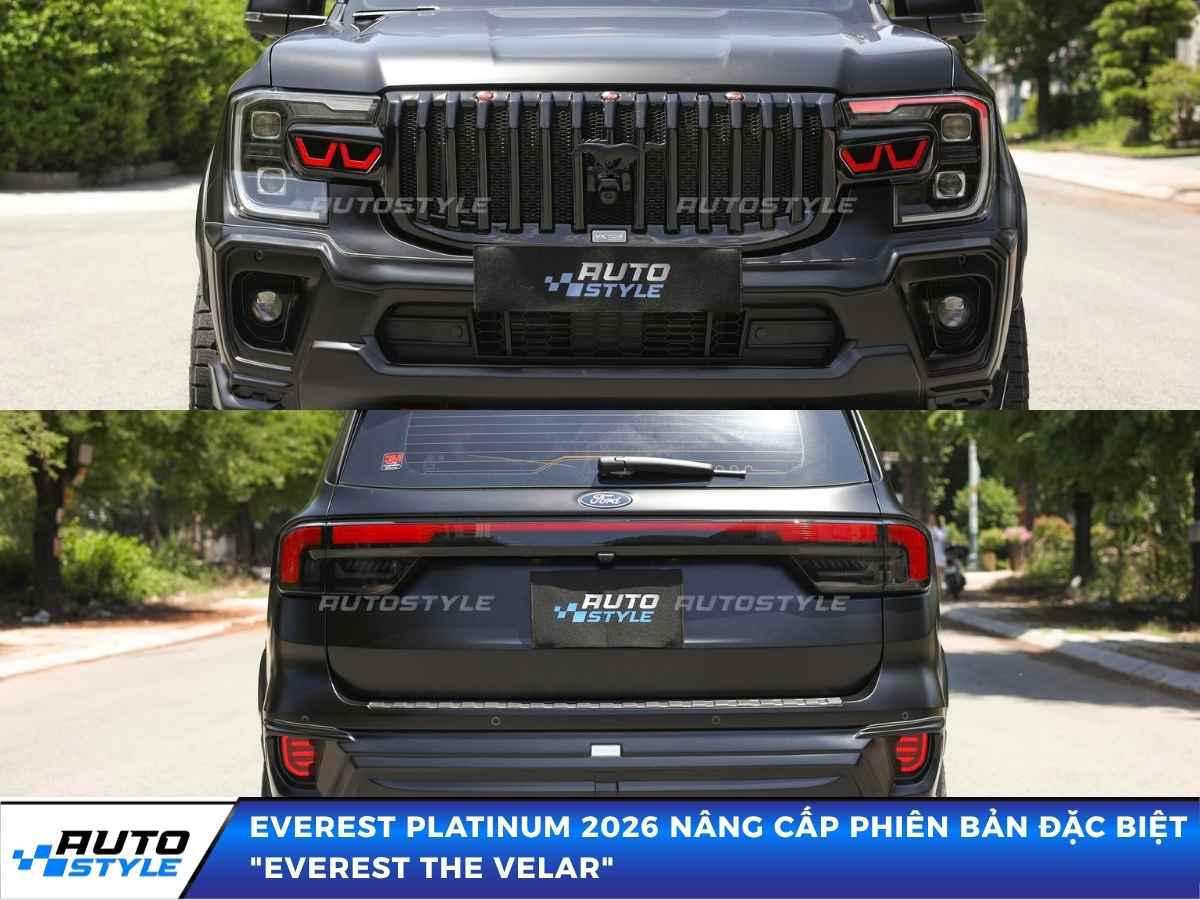 Everest Platinum 2026 nâng cấp phiên bản đặc biệt “Everest The Velar”
