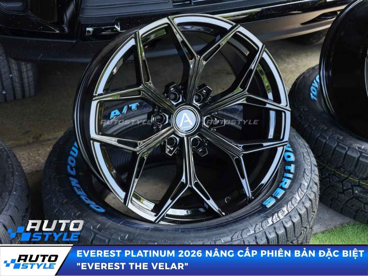 Everest Platinum 2026 nâng cấp phiên bản đặc biệt “Everest The Velar”