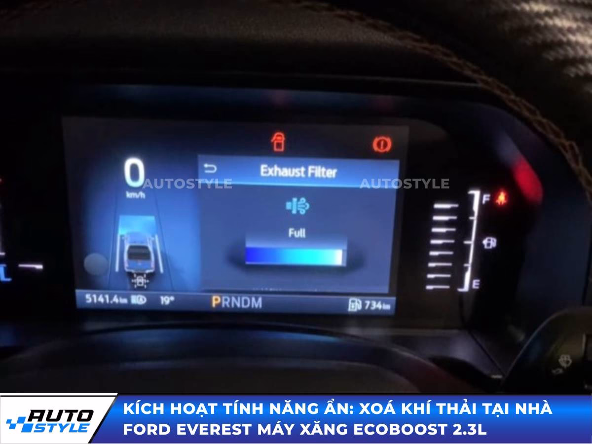 Kích Hoạt Tính Năng Ẩn Ford Everest Máy Xăng EcoBoost 2.3L Chuyên Sâu
