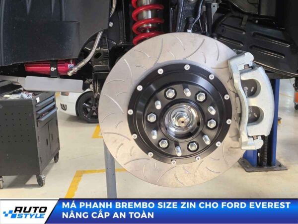 Má Phanh Brembo Size Zin Cho Ford Everest Nâng Cấp An Toàn