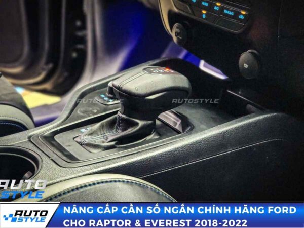 Nâng Cấp Cần Số Ngắn Chính Hãng Ford Cho Raptor & Everest 2018-2022