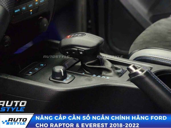 Nâng Cấp Cần Số Ngắn Chính Hãng Ford Cho Raptor & Everest 2018-2022