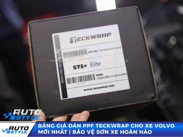 Bảng Giá Dán PPF TeckWrap Cho Xe Volvo Mới Nhất | Bảo Vệ Sơn Xe Hoàn Hảo