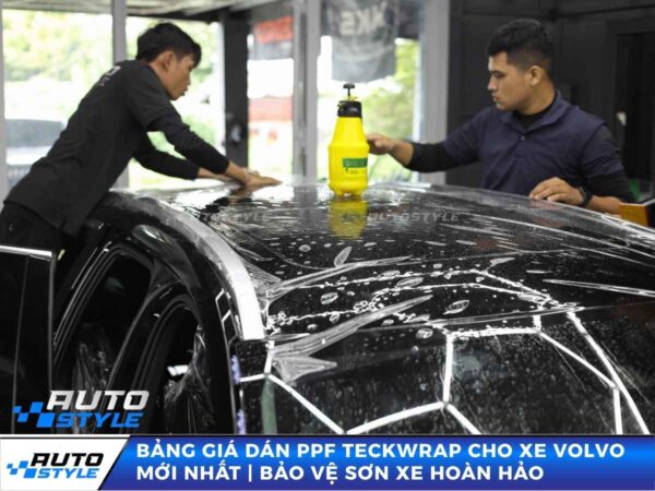 Bảng Giá Dán PPF TeckWrap Cho Xe Volvo Mới Nhất | Bảo Vệ Sơn Xe Hoàn Hảo