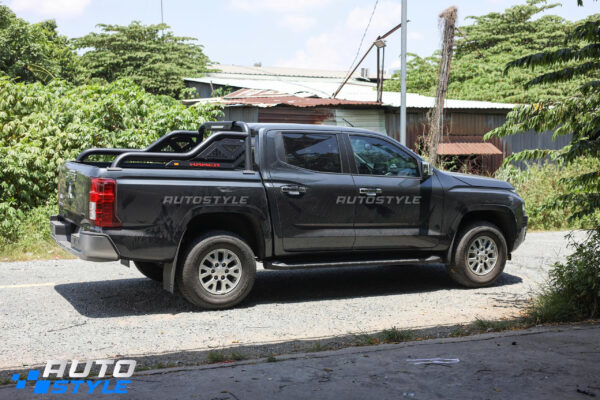 Mitsubishi Triton Lắp Bầu Hơi Trợ Tải Đừng Để Xe Xệ Đuôi Khi Thường Xuyên Chở Nặng