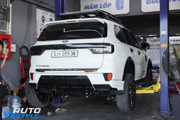 Spacer Victor 3.5 & 5.0 Cho Ford Everest 2.3 Máy Xăng Nâng Cấp Dàn Chân Dáng Xe Bề Thế Hơn