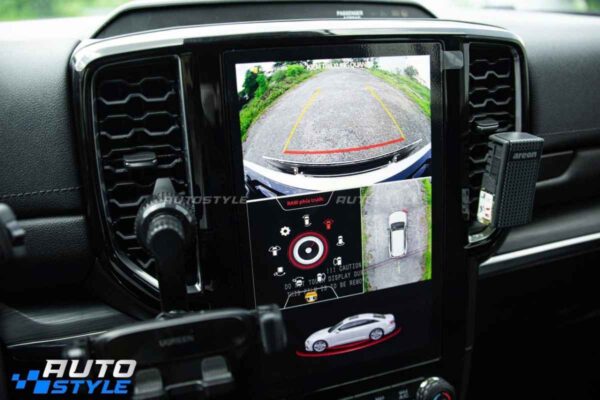 Camera 540 độ Ford Ranger Next Gen: Nâng Cấp 5 Tính Năng Giúp Quan Sát Toàn Cảnh