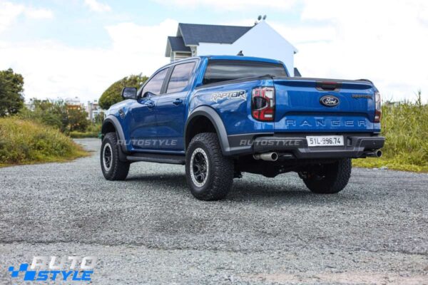 Mâm Bronco 17 Inch Chính Hãng Ford ET30: Vệt Bánh Tăng 50mm Cho Ranger Next-Gen