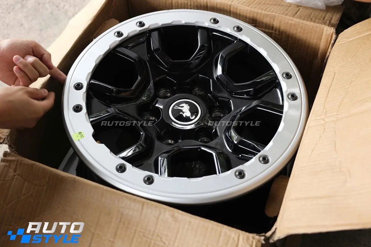 Mâm Bronco 17 Inch Chính Hãng Ford ET30: Vệt Bánh Tăng 50mm Cho Ranger Next-Gen