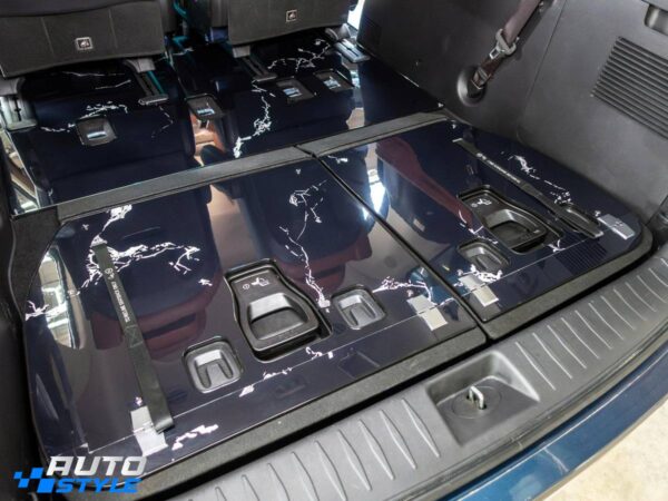 Sàn Nhôm Vân Đá Trắng Đen Kia Carnival: Top 2 Được Ưa Chuộng, Khoang Xe Sang Như Limousine