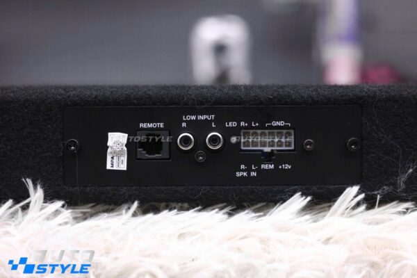 Sub Hơi Tích Hợp Amply Rockpower R10SL: Bass Sâu, Lắp Gọn Cho Xe Bán Tải