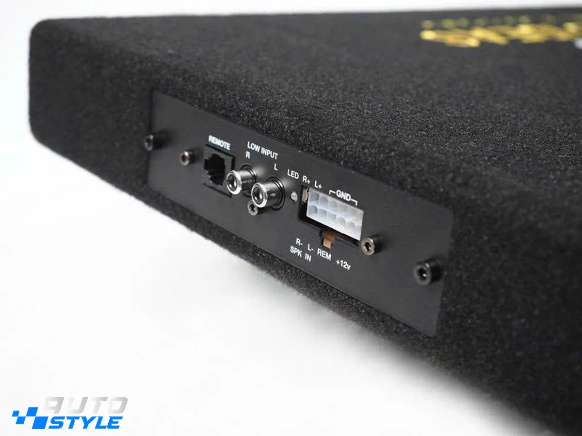 Sub Hơi Tích Hợp Amply Rockpower R10SL: Bass Sâu, Lắp Gọn Cho Xe Bán Tải